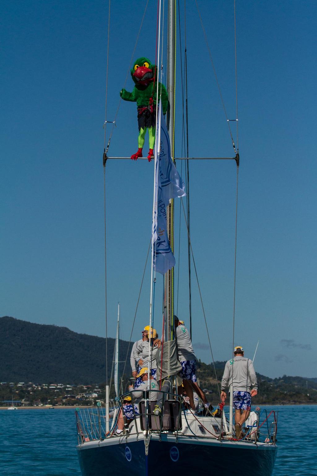 Checking out the fleet on Wallop - Airlie Beach Race week 2013 © Shirley Wodson